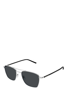 SAINT LAURENT 男士眼镜 SL866002 CO 银色 全框太阳镜