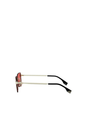 FENDI 男士眼镜 FE40165U32S AW2026 粉红色 无边框太阳镜