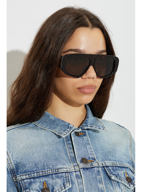1h可退 THE ATTICO 女士太阳镜 ATTICO570C9SUN CO 棕色 Sunglass
