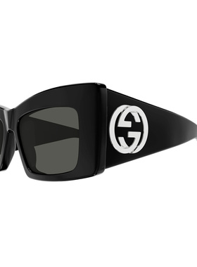 GUCCI 女士太阳镜 GG1842S001 CO 黑色古驰