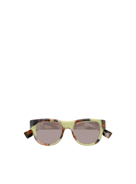 GUCCI 男士眼镜 GG1750S003 AW2024 灰色 几何框太阳镜古驰