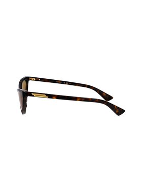 BOTTEGA VENETA 女士太阳镜 BV1414S002 AW2025 棕色配饰
