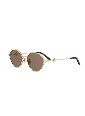 FENDI 女士眼镜 FE40217U30E CO 棕色 全框太阳镜