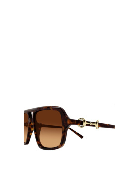 GUCCI 女士眼镜 GG2052S008 SS2026 古驰棕色太阳镜