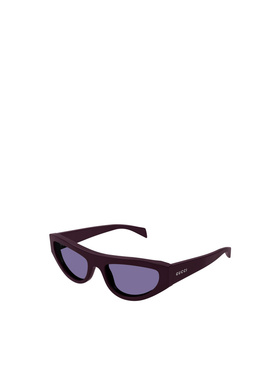 GUCCI 女士太阳镜 GG1919S007 SS2025 紫色古驰 太阳镜猫眼框眼镜