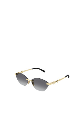 GUCCI 女士眼镜 GG2050S002 SS2026 灰色 不规则镜框太阳镜古驰