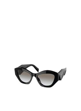 PRADA 女士眼镜 PR07YS1AB0A7A SS2026 黑色 Symbole徽标太阳镜