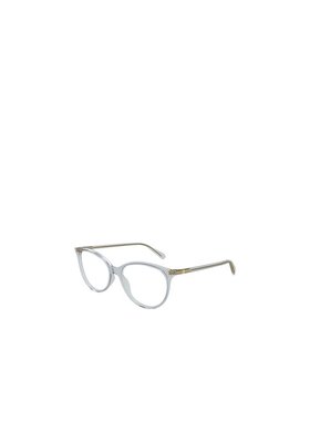 1h可退 GUCCI 女士眼镜 GG0550O014 SS2025 灰色 猫眼光学眼镜