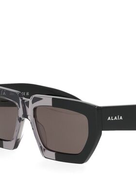ALAIA 女士太阳镜 AA0102S001 AW2026 黑色 RECTANGULAR SQUARED