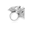 Hong Kong direct mail BOTTEGA VENETA women's ring 857364V50708117 CO silver