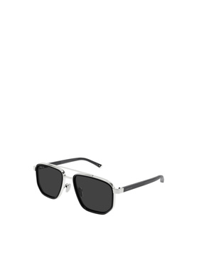 GUCCI 男士眼镜 GG2073S001 SS2026 银色 框架太阳镜