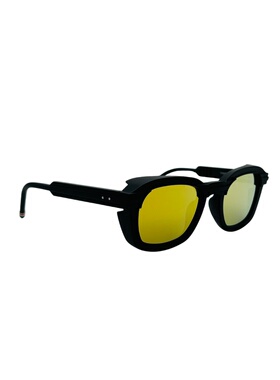 THOM BROWNE 男士眼镜 UES940A001 SS2026 棕色 全框太阳镜