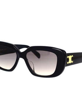 CELINE 女士太阳镜 CL40216U5501F SS2024 黑色 CÉLINE Sunglasse