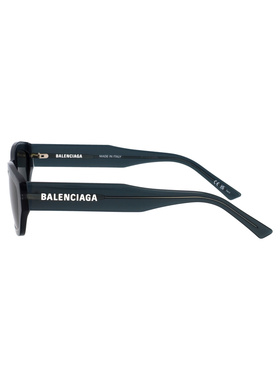 BALENCIAGA 男士太阳镜 BB0448SK003 AW2025 黑色巴黎世家