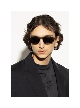 1h可退 BALENCIAGA 男士太阳镜 812830T00051000 SS2025 黑色