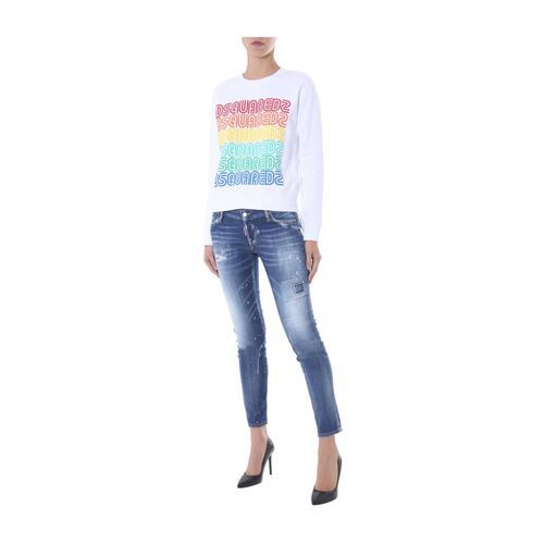 奢淘 Dsquared2 Cool Girl 露踝牛仔裤 女 S75LB0【付后1h可退】 - 图0