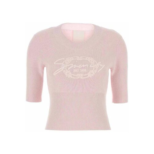 GIVENCHY 女士针织衫 BW90TS4ZPM661 SS2025 粉红色 Sweater - 图0