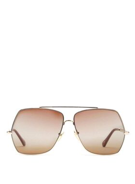 CHLOÉ 女士眼镜 CH0278S001 CO 灰色 徽标太阳镜