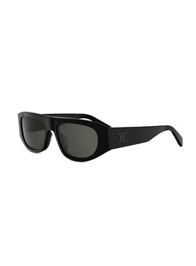 CELINE 男士眼镜 CL40334U01A SS2026 黑色 全框太阳镜