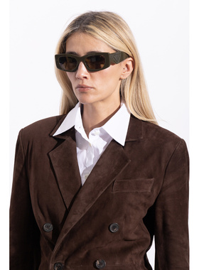 PRADA 女士太阳镜 0PRD03SD026J70G CO 绿色 'D03SD' sunglasses