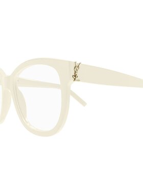 SAINT LAURENT 女士眼镜 SLM97006 SS2025 白色 全框平光镜