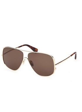 MAX MARA 女士眼镜 MM019032E AW2026 棕色 全框太阳镜配饰