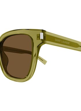 SAINT LAURENT 男士眼镜 SL711005 CO 绿色 徽标太阳镜