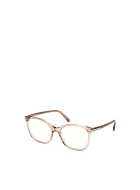 TOM FORD 男士眼镜 FT6089B045 AW2025 白色 几何平光镜