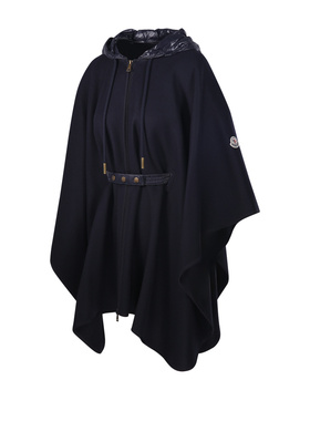MONCLER 女士斗篷 3G00019599DP778 AW2026 蓝色 【付后1h可退】