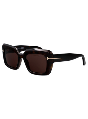 TOM FORD 男士眼镜 FT131852E AW2025 灰色 全框太阳镜配饰