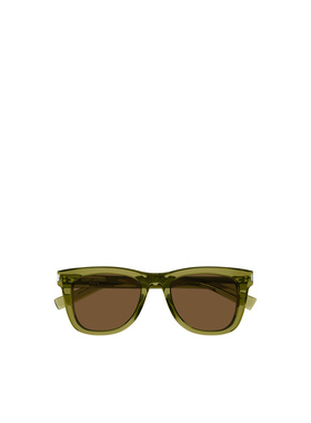 SAINT LAURENT 男士眼镜 SL712005 SS2025 绿色 徽标太阳镜