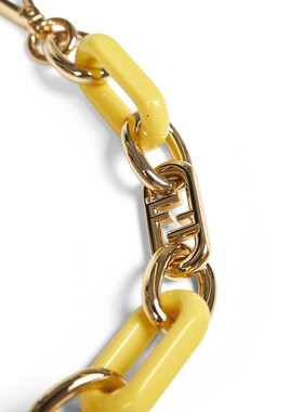 FENDI 女士手链手镯 8AX006B00CF1W7N SS2026 黄色 迷你肩带
