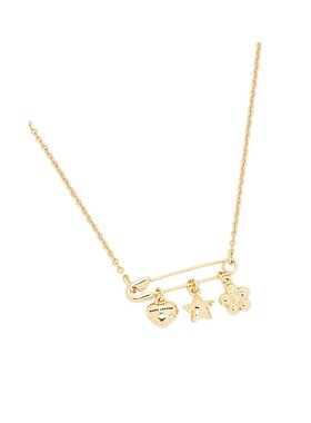 MARC JACOBS 女士项链 2F5JNC001J62710 AW2025 金色吊坠