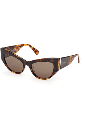MAX MARA 女士眼镜 MM019256J SS2026 棕色 全框太阳镜