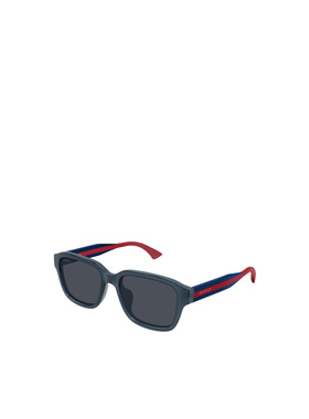 GUCCI 男士眼镜 GG2120SA004 CO 蓝色 矩形太阳镜 【付后1h可退】