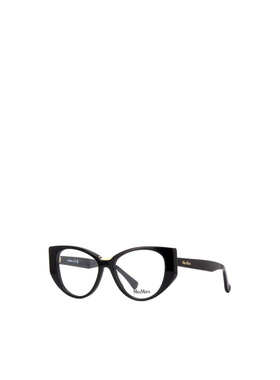 MAX MARA 男士眼镜 MM5142001 AW2024 黑色 徽标平光镜