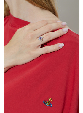 1h可退 VIVIENNE WESTWOOD 女士戒指 6404013401P456P456水晶
