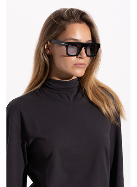 TOM FORD 男士太阳镜 FT1337F05501V CO 黑色 ‘Cyrus-02’ sungl