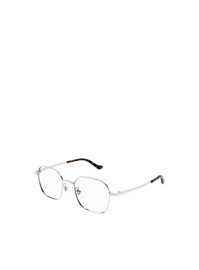 1h可退 GUCCI 男士太阳镜 GG1611OA002 SS2025 白色 徽标平光镜