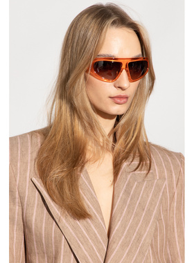 1h可退 BALMAIN 女士眼镜 BPS143D6200 AW2025 棕色太阳镜配饰