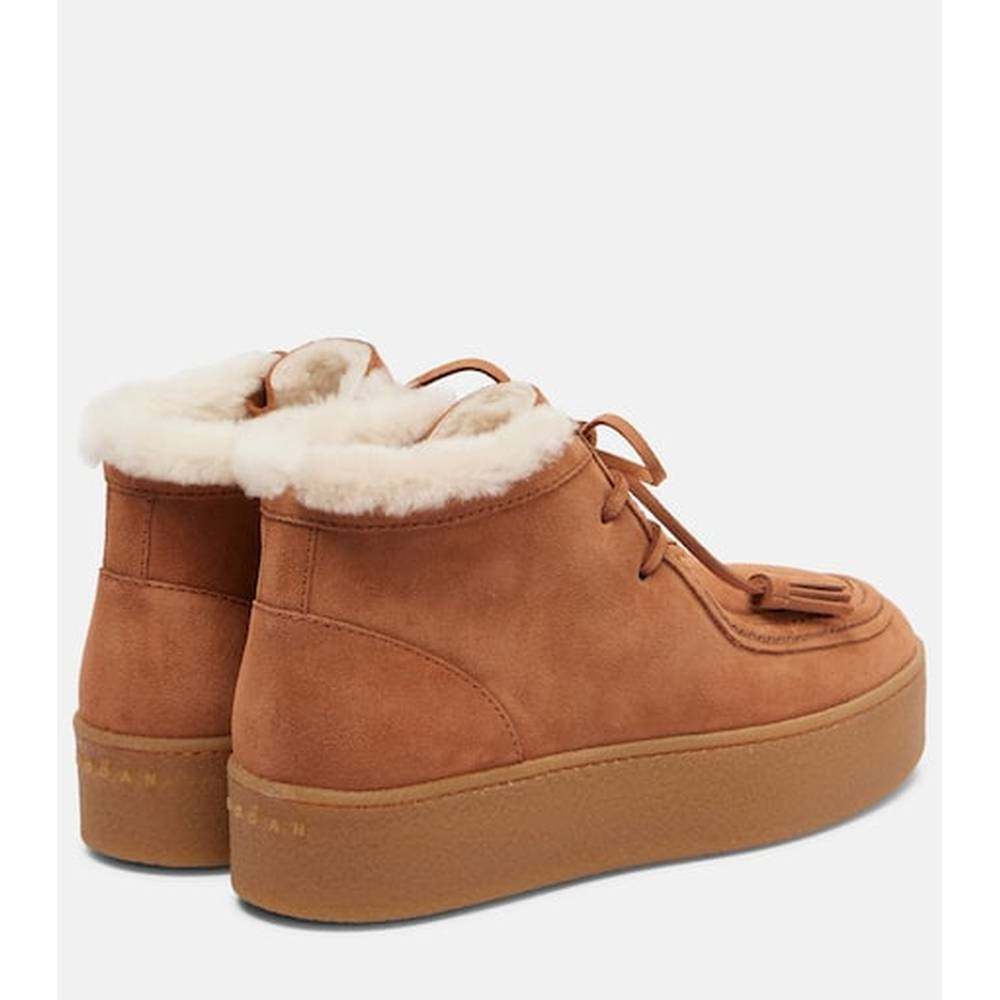 1h可退 潮奢 Hogan 女士 H681 绒面革防水台沙漠靴女鞋,淘宝优惠券,粉丝福利购,淘宝优惠卷