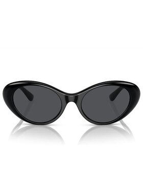 1h可退 VERSACE 女士太阳镜 VE4455UGB187 AW2025 黑色 logo标识