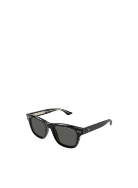 MONTBLANC 男士太阳镜 MB0254S005 SS2024 黑色 MB0254S