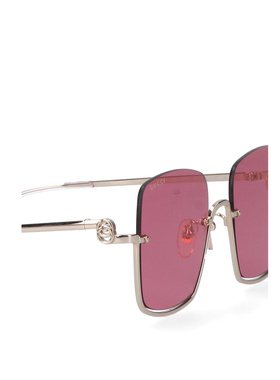 1h可退 奢淘 Gucci 徽标太阳镜 女 733336I3330古驰