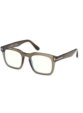 TOM FORD 男士眼镜 FT6025B096 SS2026 白色 徽标平光镜