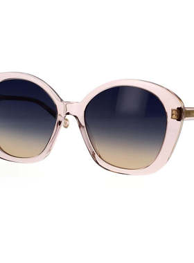 CHLOÉ 女士眼镜 CH0081S003 SS2025 灰色 徽标太阳镜