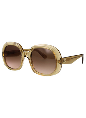 LOEWE 女士太阳镜 LW40206I96F SS2026 卡其色 AN【付后1h可退】