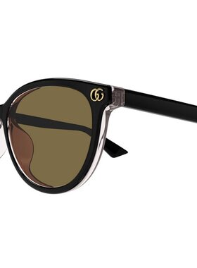 GUCCI 女士眼镜 GG1818SK003 CO 绿色古驰 椭圆框配饰太阳镜
