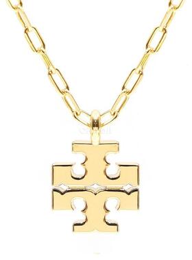 TORY BURCH 女士项链 164616720 CO 金色 Long necklace锁骨链