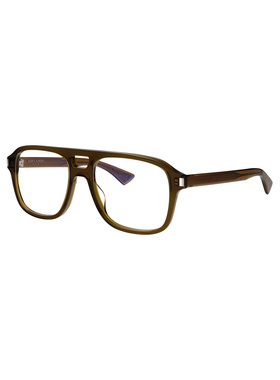 SAINT LAURENT 男士眼镜 SL881OPT004 SS2026 棕色